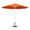 California Umbrella - 11' - Patio Umbrella Umbrella - Aluminum Pole - Tangerine - Sunbrella - GSCUF118170-5406-DWV