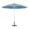 California Umbrella - 11' - Patio Umbrella Umbrella - Aluminum Pole - Air Blue - Sunbrella - GSCUF118170-5410-DWV