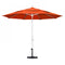 California Umbrella - 11' - Patio Umbrella Umbrella - Aluminum Pole - Melon - Sunbrella - GSCUF118170-5415-DWV