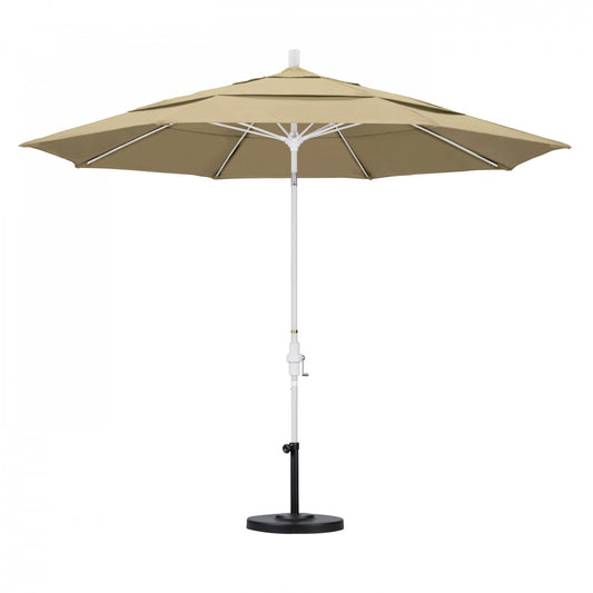 California Umbrella - 11' - Patio Umbrella Umbrella - Aluminum Pole - Antique Beige - Sunbrella - GSCUF118170-5422-DWV