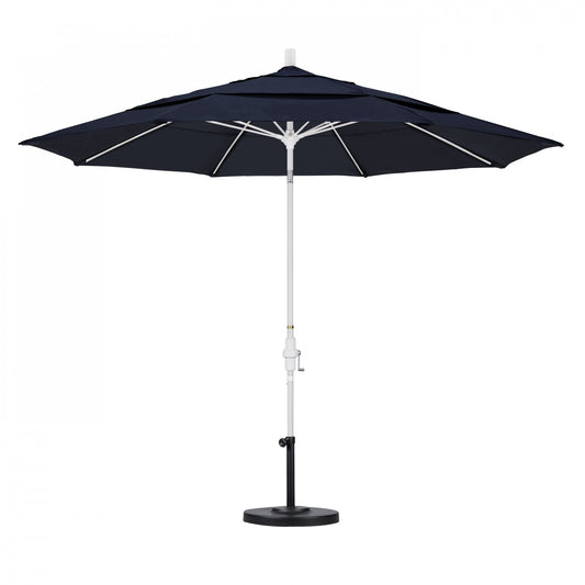 California Umbrella - 11' - Patio Umbrella Umbrella - Aluminum Pole - Navy - Sunbrella - GSCUF118170-5439-DWV