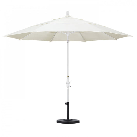 California Umbrella - 11' - Patio Umbrella Umbrella - Aluminum Pole - Canvas - Sunbrella - GSCUF118170-5453-DWV