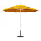 California Umbrella - 11' - Patio Umbrella Umbrella - Aluminum Pole - Sunflower Yellow - Sunbrella - GSCUF118170-5457-DWV