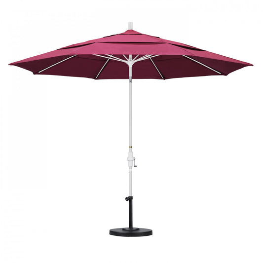 California Umbrella - 11' - Patio Umbrella Umbrella - Aluminum Pole - Hot Pink - Sunbrella - GSCUF118170-5462-DWV