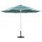 California Umbrella - 11' - Patio Umbrella Umbrella - Aluminum Pole - Seville Seaside - Sunbrella - GSCUF118170-5608-DWV