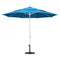 California Umbrella - 11' - Patio Umbrella Umbrella - Aluminum Pole - Canvas Cyan - Sunbrella - GSCUF118170-56105-DWV