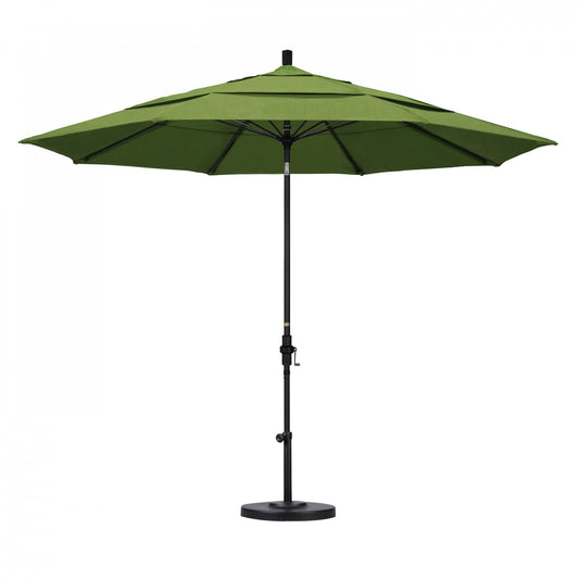 California Umbrella - 11' - Patio Umbrella Umbrella - Aluminum Pole - Spectrum Cilantro - Sunbrella - GSCUF118705-48022-DWV