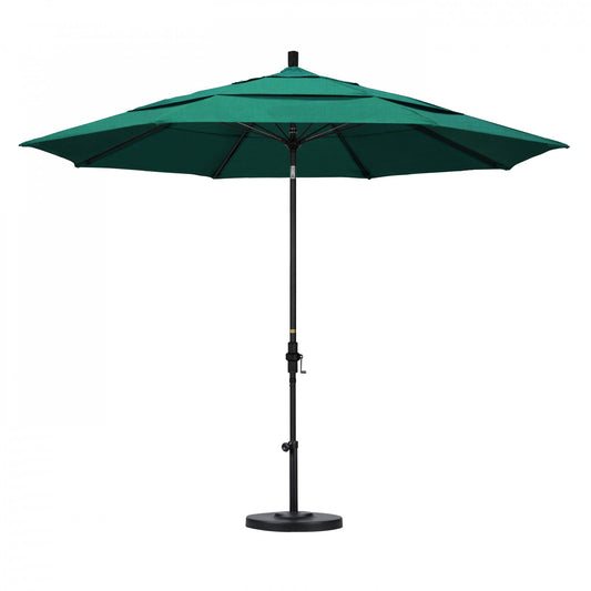 California Umbrella - 11' - Patio Umbrella Umbrella - Aluminum Pole - Spectrum Aztec - Sunbrella - GSCUF118705-48090-DWV