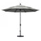 California Umbrella - 11' - Patio Umbrella Umbrella - Aluminum Pole - Granite - Sunbrella - GSCUF118705-5402-DWV