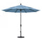 California Umbrella - 11' - Patio Umbrella Umbrella - Aluminum Pole - Air Blue - Sunbrella - GSCUF118705-5410-DWV