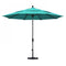 California Umbrella - 11' - Patio Umbrella Umbrella - Aluminum Pole - Aruba - Sunbrella - GSCUF118705-5416-DWV