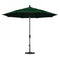 California Umbrella - 11' - Patio Umbrella Umbrella - Aluminum Pole - Forest Green - Sunbrella - GSCUF118705-5446-DWV