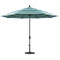 California Umbrella - 11' - Patio Umbrella Umbrella - Aluminum Pole - Seville Seaside - Sunbrella - GSCUF118705-5608-DWV
