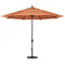 California Umbrella - 11' - Patio Umbrella Umbrella - Aluminum Pole - Astoria Sunset - Sunbrella - GSCUF118705-56095-DWV