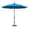 California Umbrella - 11' - Patio Umbrella Umbrella - Aluminum Pole - Canvas Cyan - Sunbrella - GSCUF118705-56105-DWV