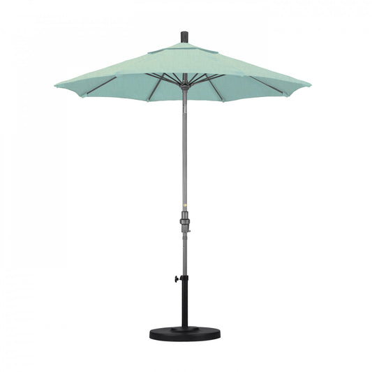 California Umbrella - 7.5' - Patio Umbrella Umbrella - Aluminum Pole - Spectrum Mist - Sunbrella - GSCUF758010-48020