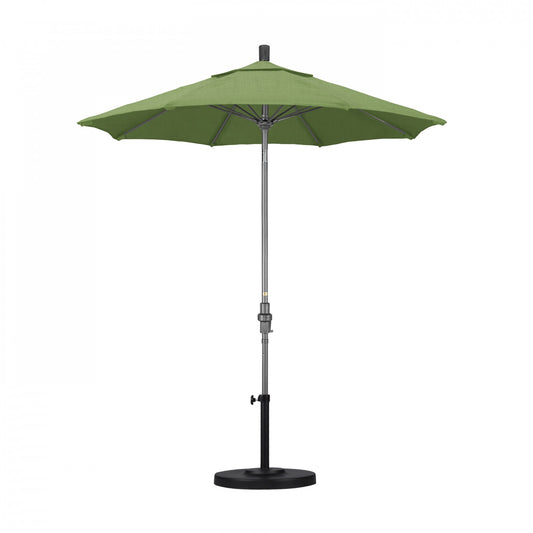 California Umbrella - 7.5' - Patio Umbrella Umbrella - Aluminum Pole - Spectrum Cilantro - Sunbrella - GSCUF758010-48022