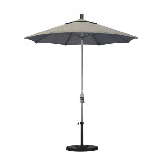 California Umbrella - 7.5' - Patio Umbrella Umbrella - Aluminum Pole - Spectrum Dove - Sunbrella - GSCUF758010-48032