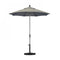 California Umbrella - 7.5' - Patio Umbrella Umbrella - Aluminum Pole - Spectrum Dove - Sunbrella - GSCUF758010-48032