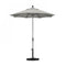 California Umbrella - 7.5' - Patio Umbrella Umbrella - Aluminum Pole - Granite - Sunbrella - GSCUF758010-5402