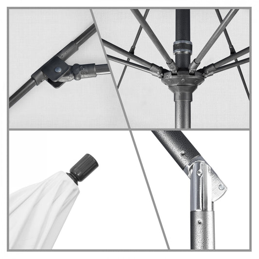 California Umbrella - 7.5' - Patio Umbrella Umbrella - Aluminum Pole - Natural - Sunbrella - GSCUF758010-5404