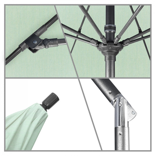 California Umbrella - 7.5' - Patio Umbrella Umbrella - Aluminum Pole - Spa - Sunbrella - GSCUF758010-5413