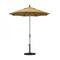 California Umbrella - 7.5' - Patio Umbrella Umbrella - Aluminum Pole - Wheat - Sunbrella - GSCUF758010-5414