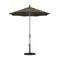 California Umbrella - 7.5' - Patio Umbrella Umbrella - Aluminum Pole - Cocoa - Sunbrella - GSCUF758010-5425