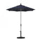 California Umbrella - 7.5' - Patio Umbrella Umbrella - Aluminum Pole - Navy - Sunbrella - GSCUF758010-5439