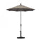 California Umbrella - 7.5' - Patio Umbrella Umbrella - Aluminum Pole - Taupe - Sunbrella - GSCUF758010-5461