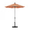 California Umbrella - 7.5' - Patio Umbrella Umbrella - Aluminum Pole - Dolce Mango - Sunbrella - GSCUF758010-56000