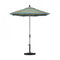 California Umbrella - 7.5' - Patio Umbrella Umbrella - Aluminum Pole - Astoria Lagoon - Sunbrella - GSCUF758010-56096