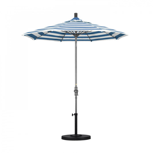 California Umbrella - 7.5' - Patio Umbrella Umbrella - Aluminum Pole - Cabana Regatta - Sunbrella - GSCUF758010-58029