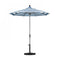 California Umbrella - 7.5' - Patio Umbrella Umbrella - Aluminum Pole - Cabana Regatta - Sunbrella - GSCUF758010-58029