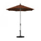 California Umbrella - 7.5' - Patio Umbrella Umbrella - Aluminum Pole - Terracotta - Olefin - GSCUF758010-F69