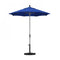California Umbrella - 7.5' - Patio Umbrella Umbrella - Aluminum Pole - Pacific Blue - Pacifica - GSCUF758010-SA01