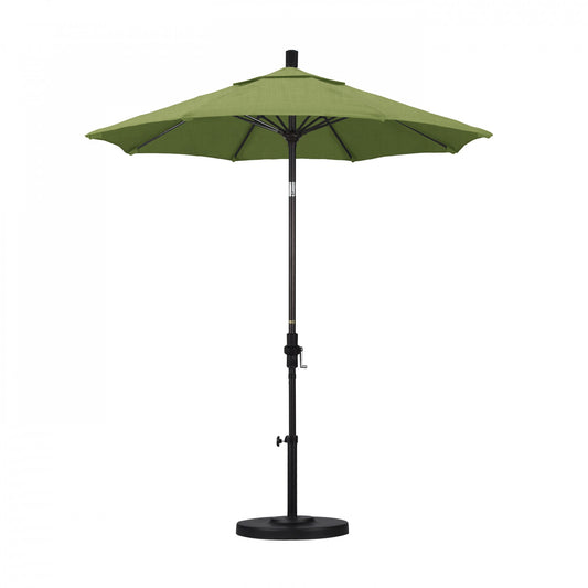 California Umbrella - 7.5' - Patio Umbrella Umbrella - Aluminum Pole - Spectrum Cilantro - Sunbrella - GSCUF758117-48022