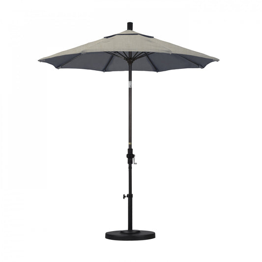 California Umbrella - 7.5' - Patio Umbrella Umbrella - Aluminum Pole - Spectrum Dove - Sunbrella - GSCUF758117-48032