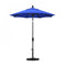 California Umbrella - 7.5' - Patio Umbrella Umbrella - Aluminum Pole - Pacific Blue - Sunbrella - GSCUF758117-5401