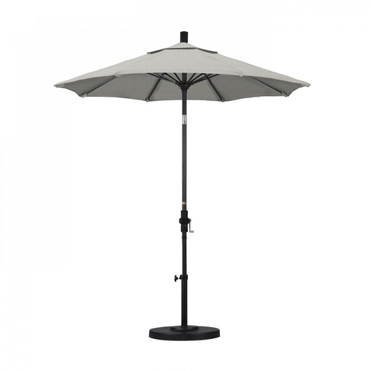 California Umbrella - 7.5' - Patio Umbrella Umbrella - Aluminum Pole - Granite - Sunbrella - GSCUF758117-5402
