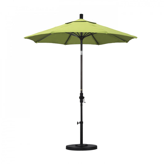 California Umbrella - 7.5' - Patio Umbrella Umbrella - Aluminum Pole - Parrot - Sunbrella - GSCUF758117-5405