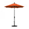 California Umbrella - 7.5' - Patio Umbrella Umbrella - Aluminum Pole - Melon - Sunbrella - GSCUF758117-5415