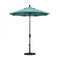 California Umbrella - 7.5' - Patio Umbrella Umbrella - Aluminum Pole - Aruba - Sunbrella - GSCUF758117-5416