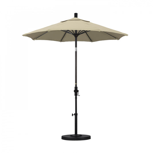 California Umbrella - 7.5' - Patio Umbrella Umbrella - Aluminum Pole - Beige - Sunbrella - GSCUF758117-5422