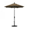 California Umbrella - 7.5' - Patio Umbrella Umbrella - Aluminum Pole - Cocoa - Sunbrella - GSCUF758117-5425