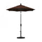 California Umbrella - 7.5' - Patio Umbrella Umbrella - Aluminum Pole - Bay Brown - Sunbrella - GSCUF758117-5432