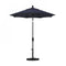 California Umbrella - 7.5' - Patio Umbrella Umbrella - Aluminum Pole - Navy - Sunbrella - GSCUF758117-5439
