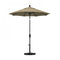 California Umbrella - 7.5' - Patio Umbrella Umbrella - Aluminum Pole - Heather Beige - Sunbrella - GSCUF758117-5476