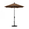 California Umbrella - 7.5' - Patio Umbrella Umbrella - Aluminum Pole - Teak - Sunbrella - GSCUF758117-5488