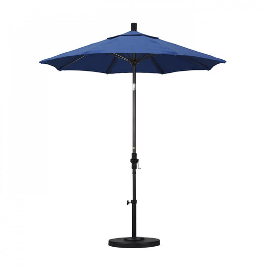 California Umbrella - 7.5' - Patio Umbrella Umbrella - Aluminum Pole - Regatta - Sunbrella - GSCUF758117-5493